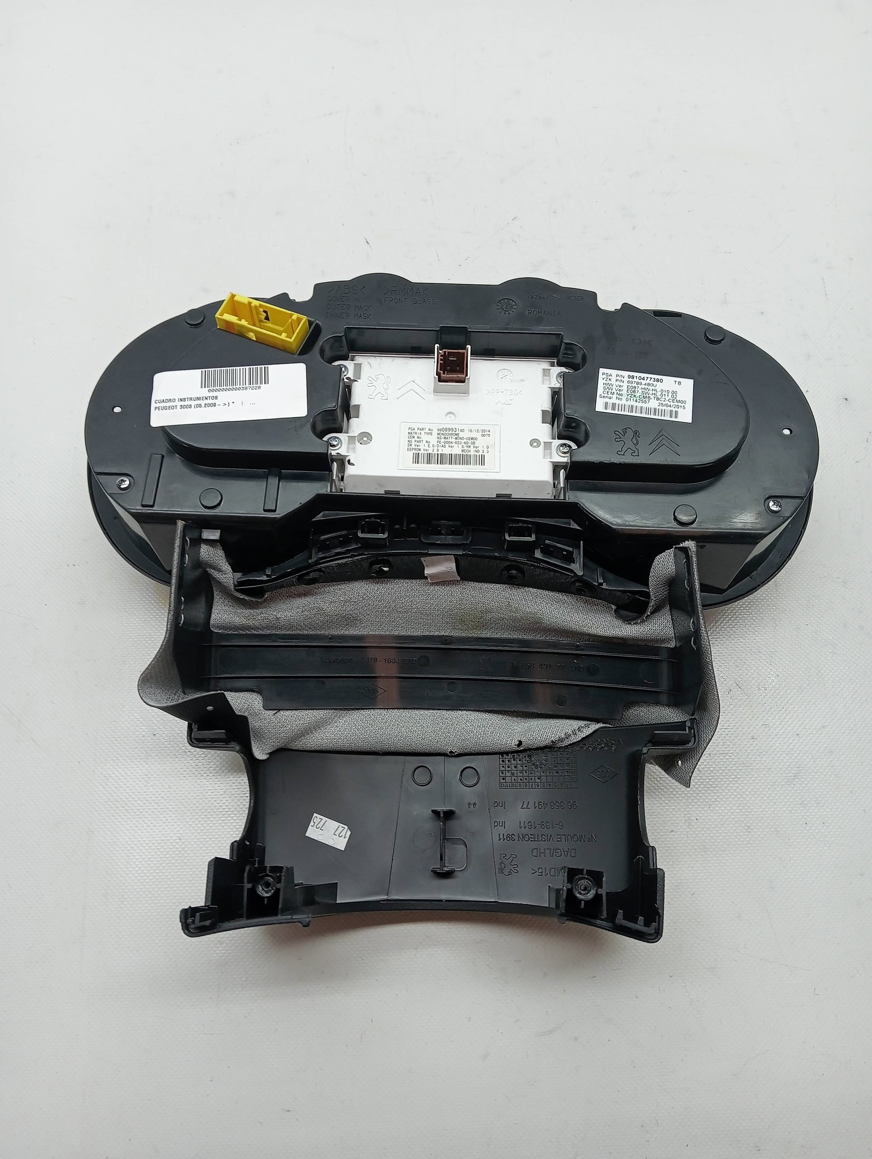 Cuadro instrumentos PEUGEOT 3008 3