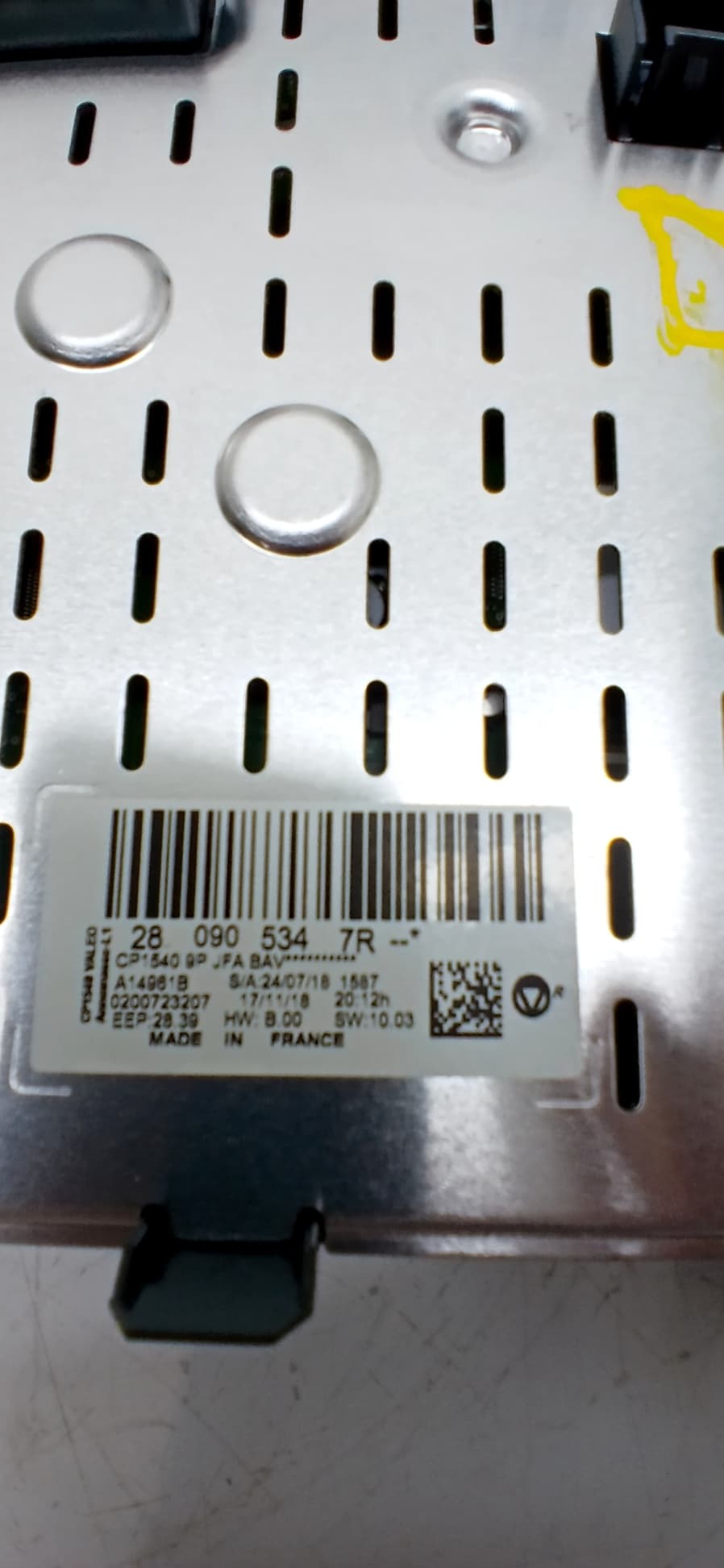 Pantalla multifuncion RENAULT SCENIC IV 2
