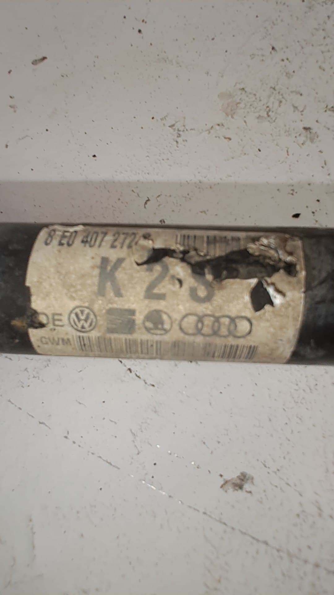Transmision delantera derecha AUDI A4 BERLINA (8E) 2