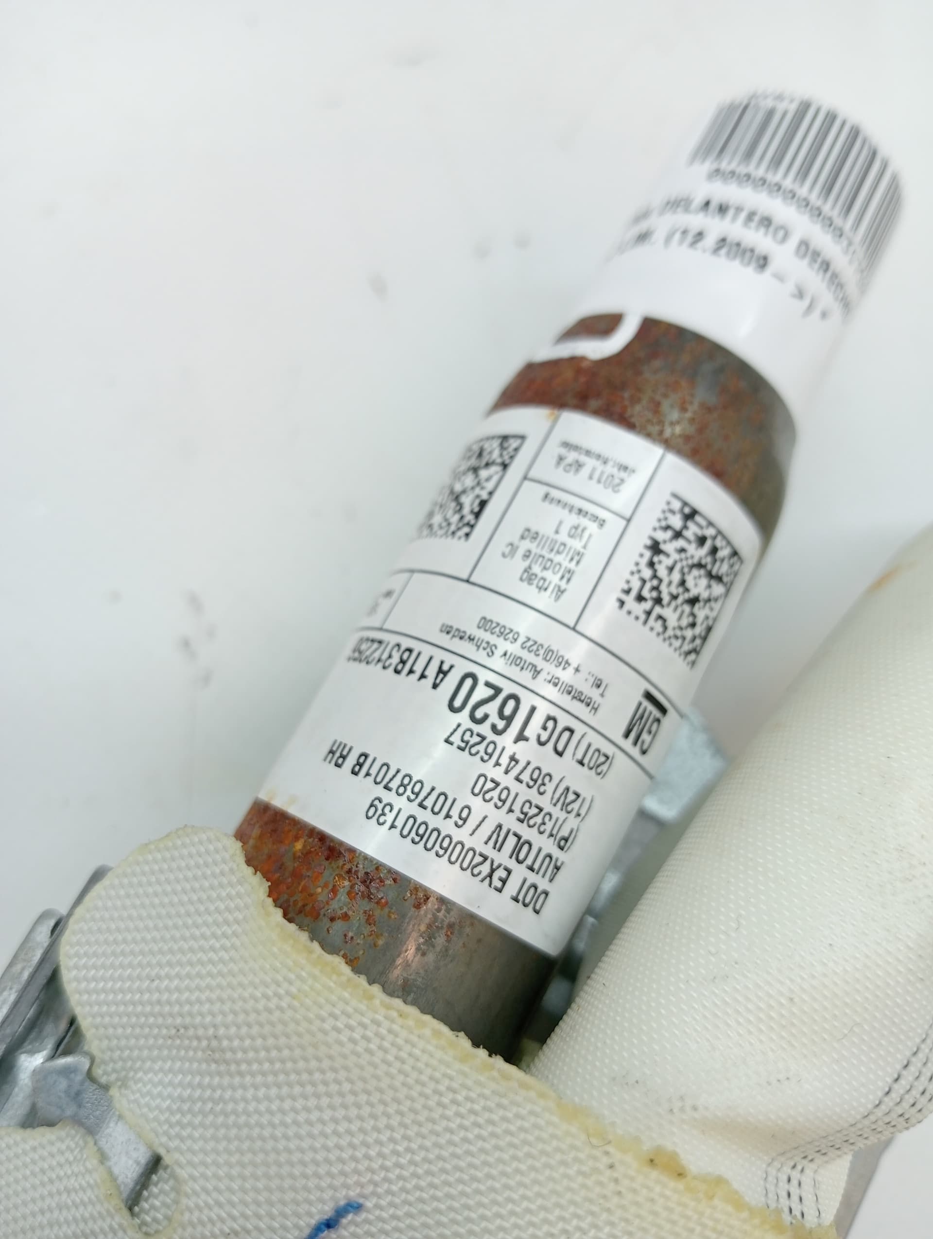 Airbag cortina delantero derecho OPEL ASTRA J LIM. 2