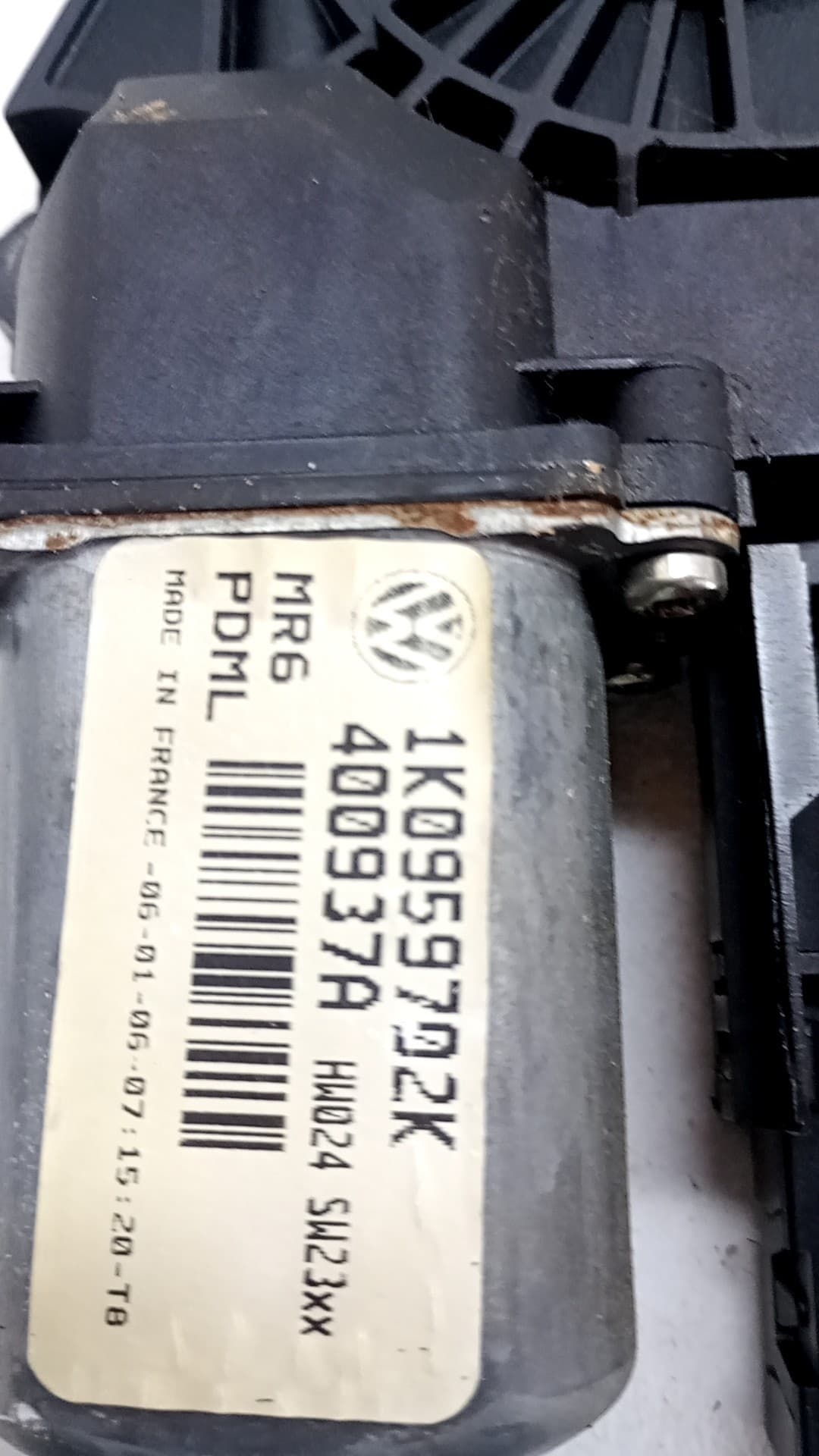Motor elevalunas delantero derecho VOLKSWAGEN GOLF V BERLINA (1K1)