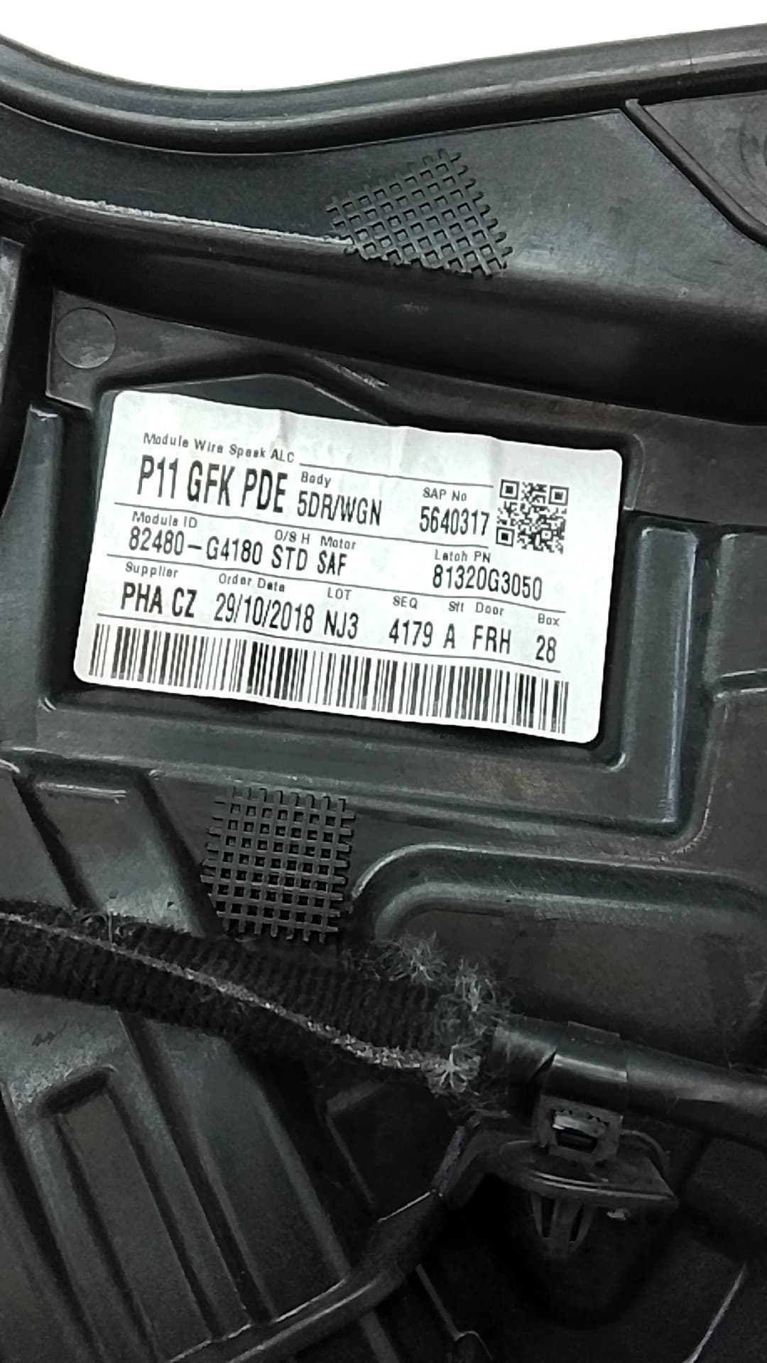 Elevalunas delantero derecho HYUNDAI I30 (PD) 4