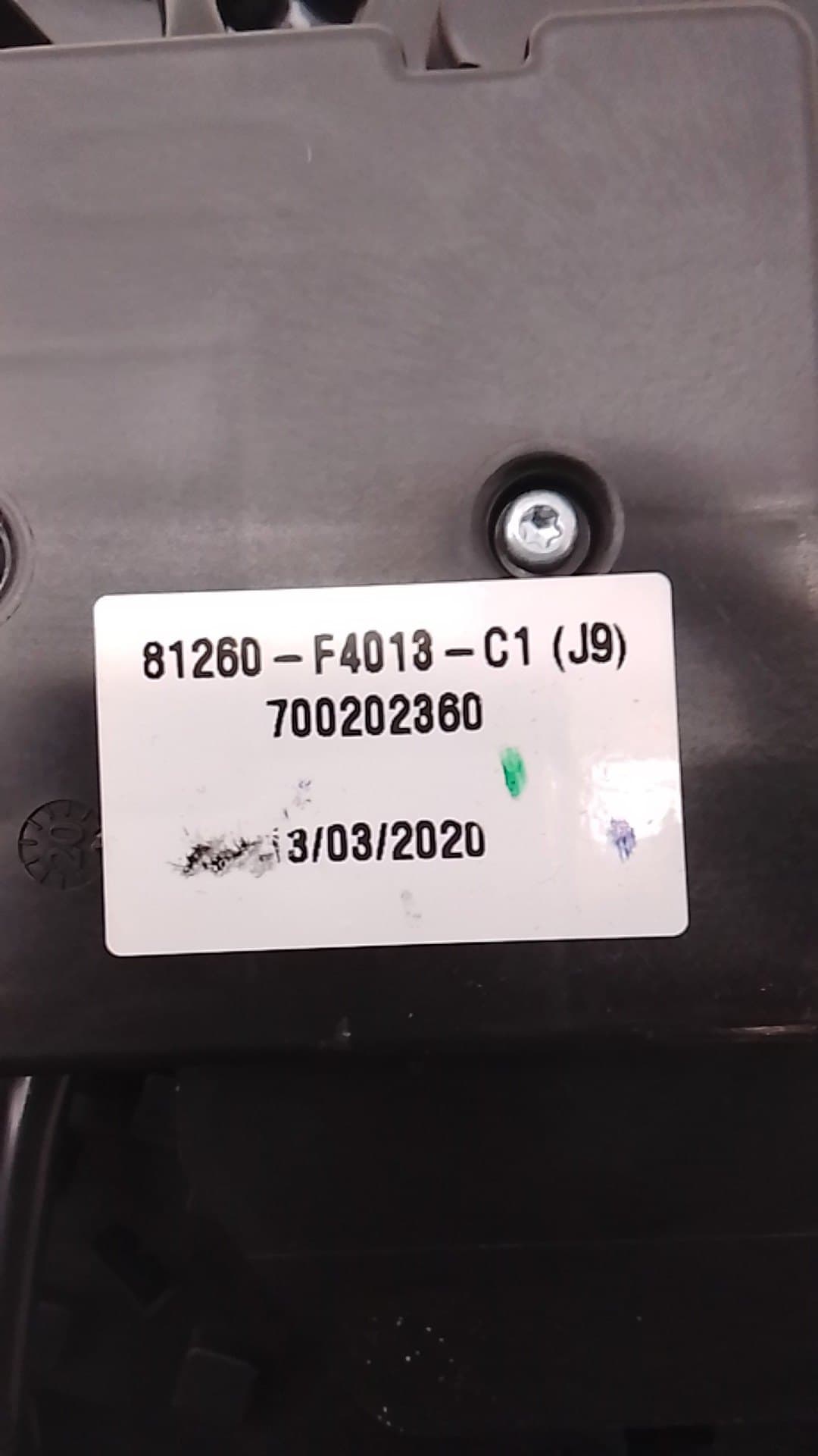 Luz interior TOYOTA C-HR 3