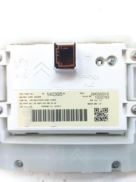 Cuadro instrumentos PEUGEOT 2008 (--.2013->) 2