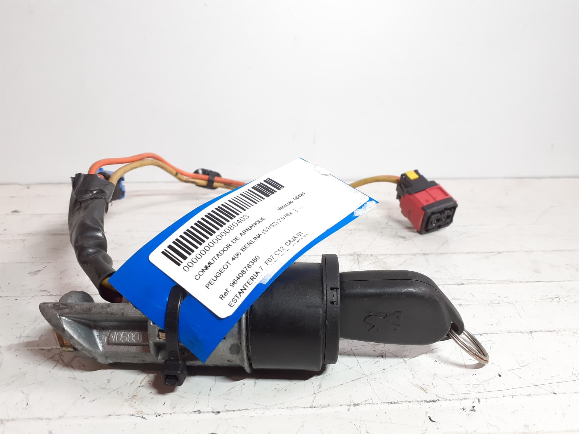 Conmutador de arranque PEUGEOT 406 BERLINA (S1/S2)