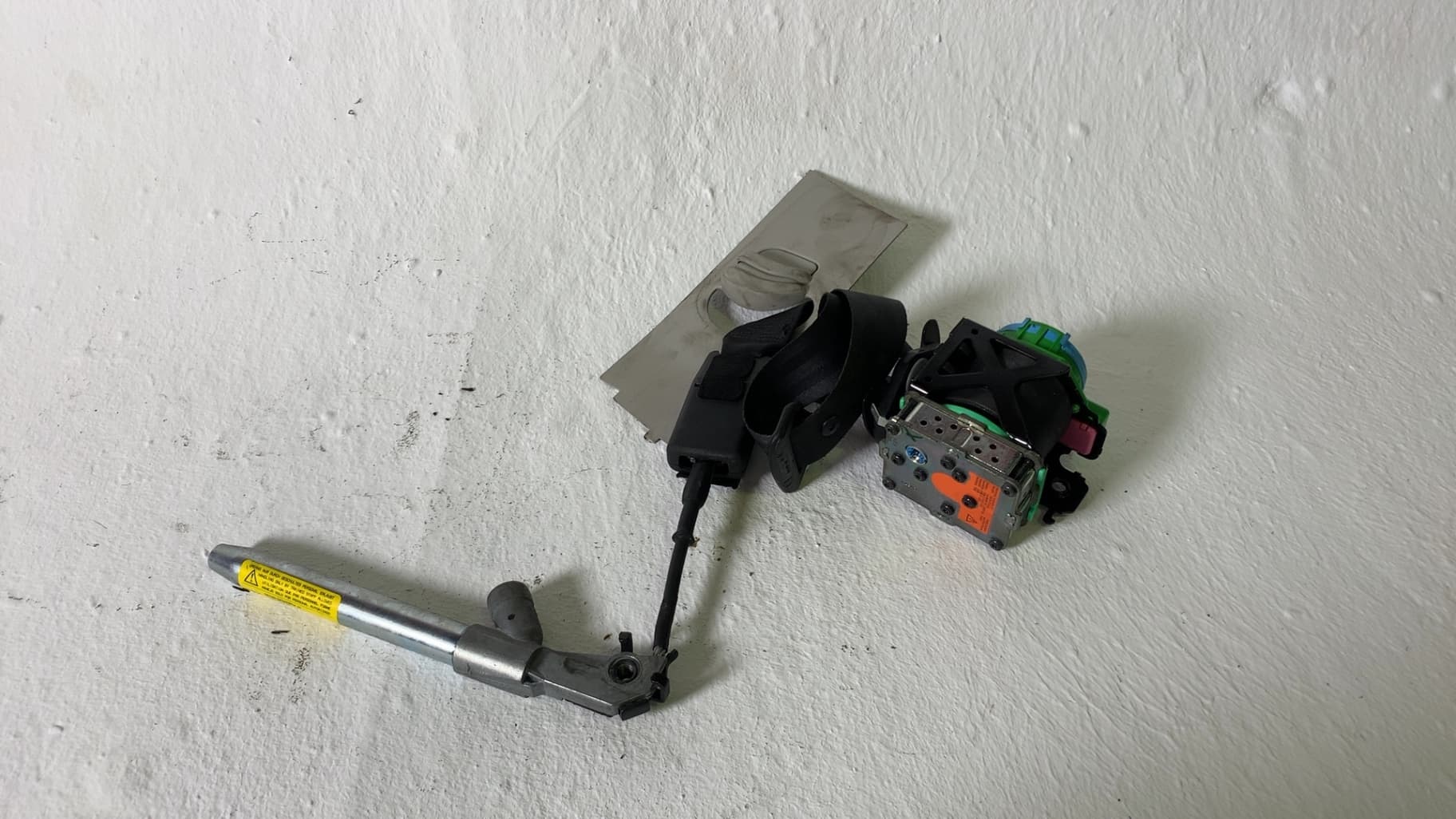 Cinturon seguridad delantero izquierdo CITROEN C4 GRAND PICASSO