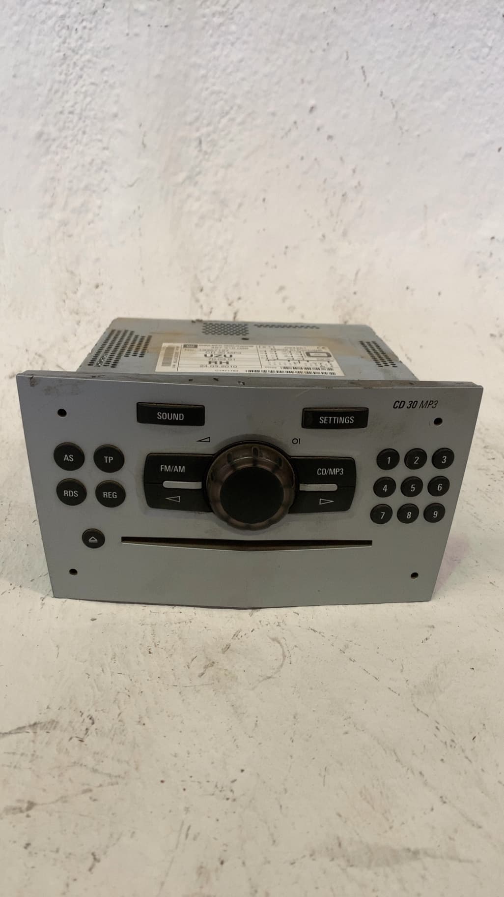 Sistema audio / radio cd OPEL CORSA D