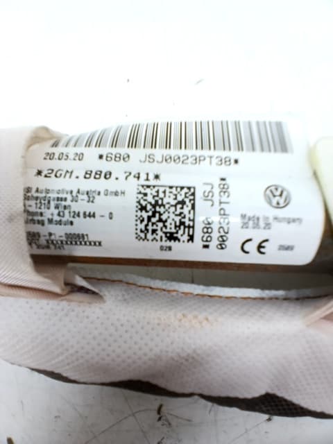 Airbag cortina delantero izquierdo VOLKSWAGEN T-CROSS 3