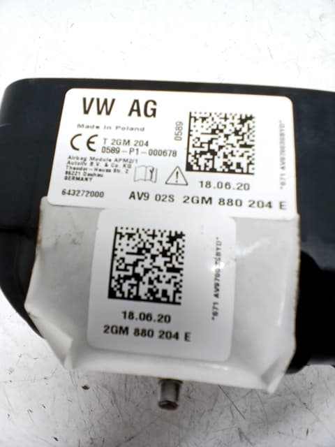Airbag delantero derecho VOLKSWAGEN T-CROSS 2