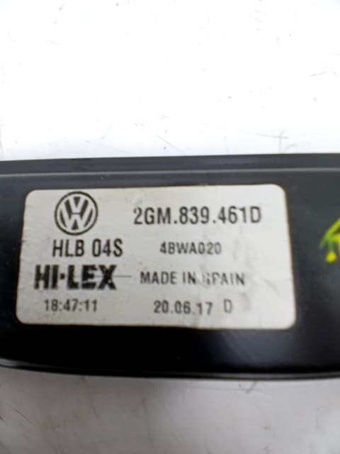 Elevalunas trasero izquierdo VOLKSWAGEN T-CROSS 3