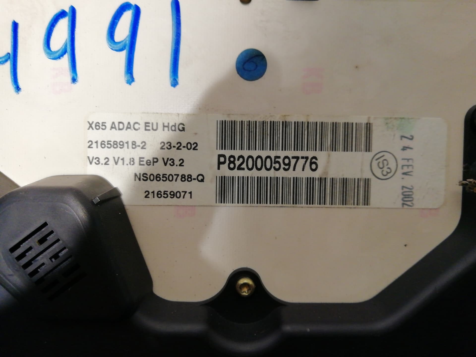 Cuadro instrumentos RENAULT CLIO II FASE I (B/CBO) 3