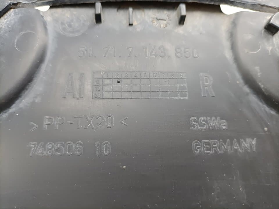 Guardabarros BMW SERIE 3 BERLINA (E90) 3