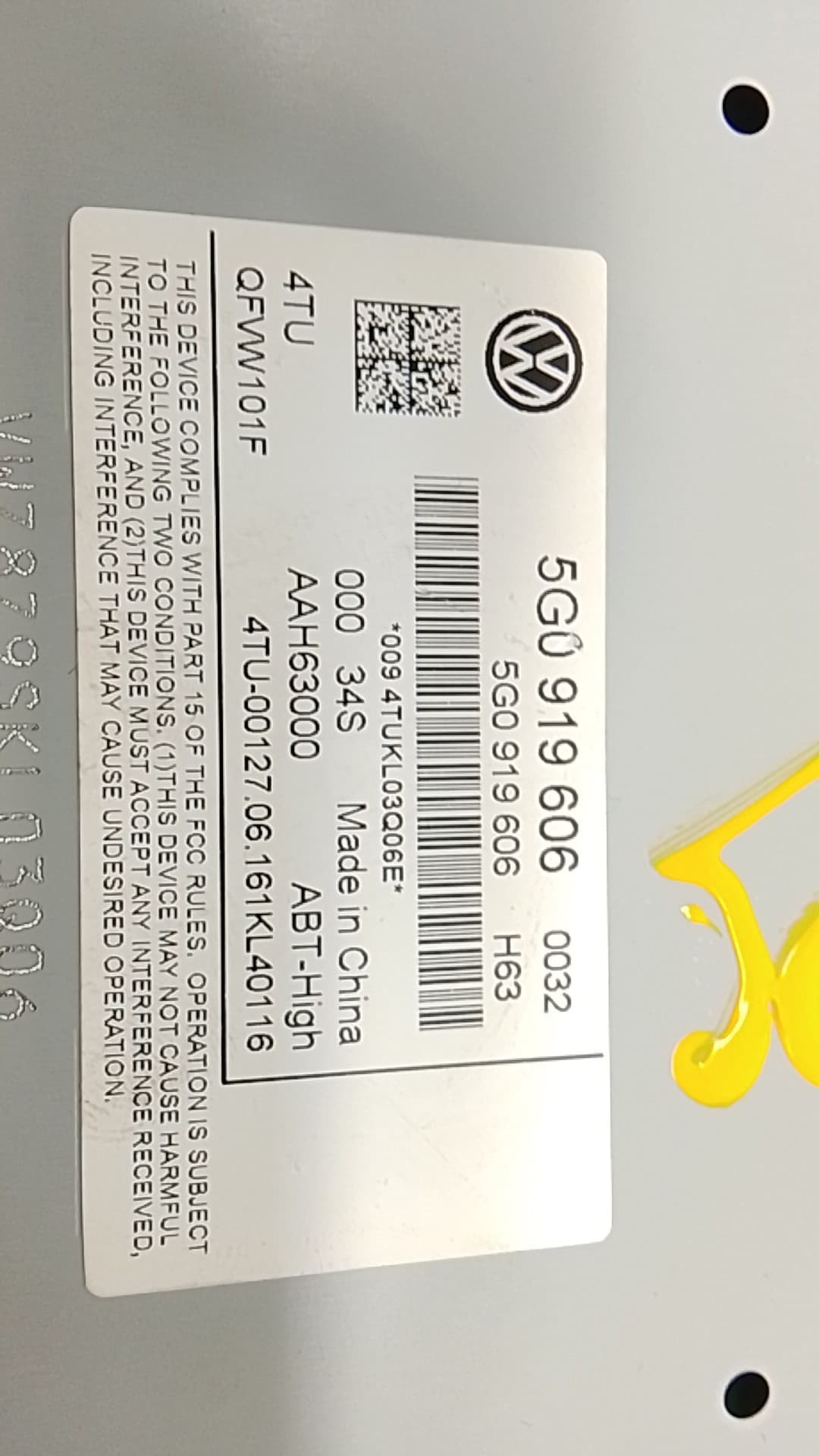 Pantalla multifuncion VOLKSWAGEN TIGUAN (AX1) 3
