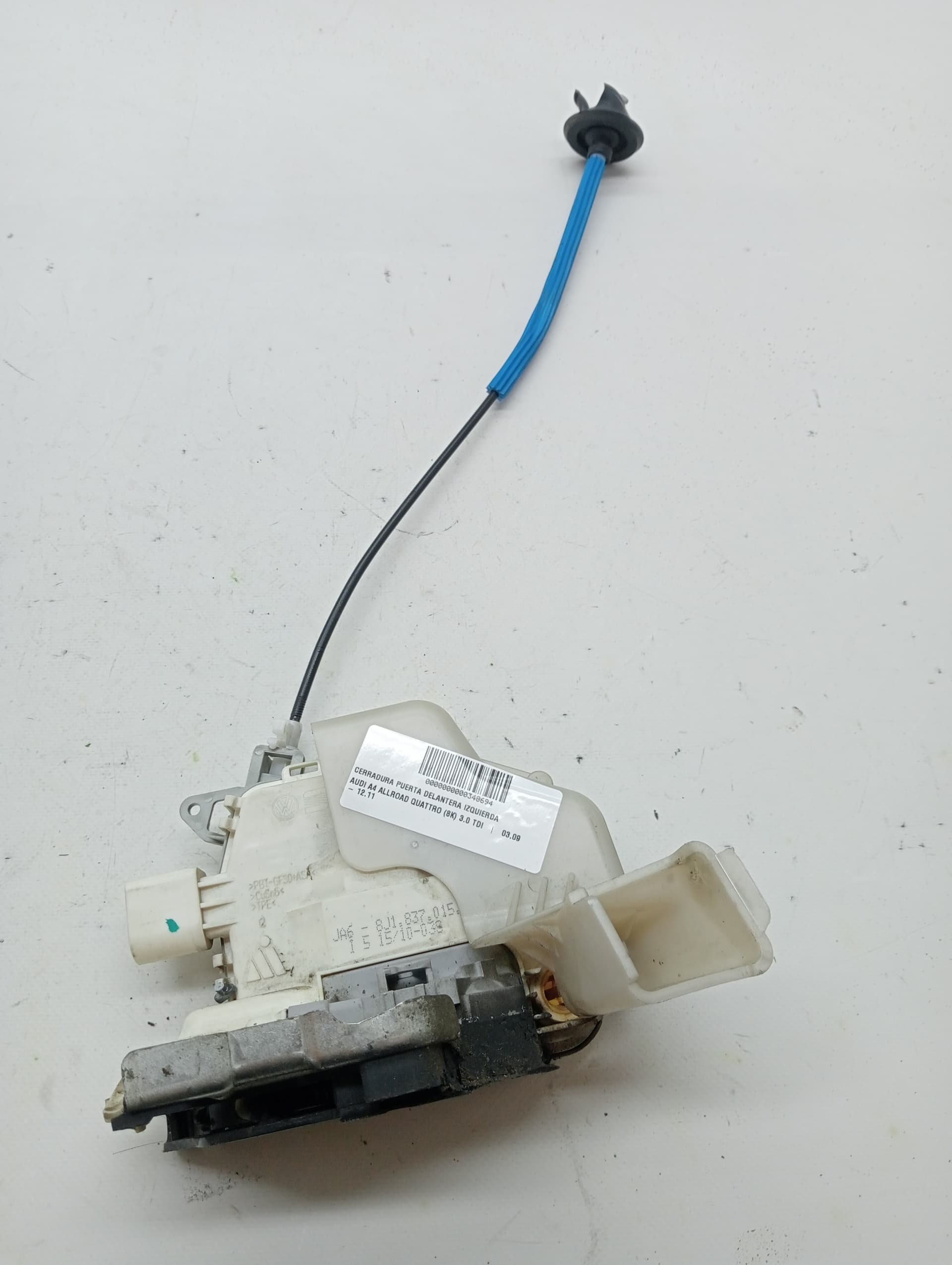 Cerradura puerta delantera izquierda AUDI A4 ALLROAD QUATTRO (8K)