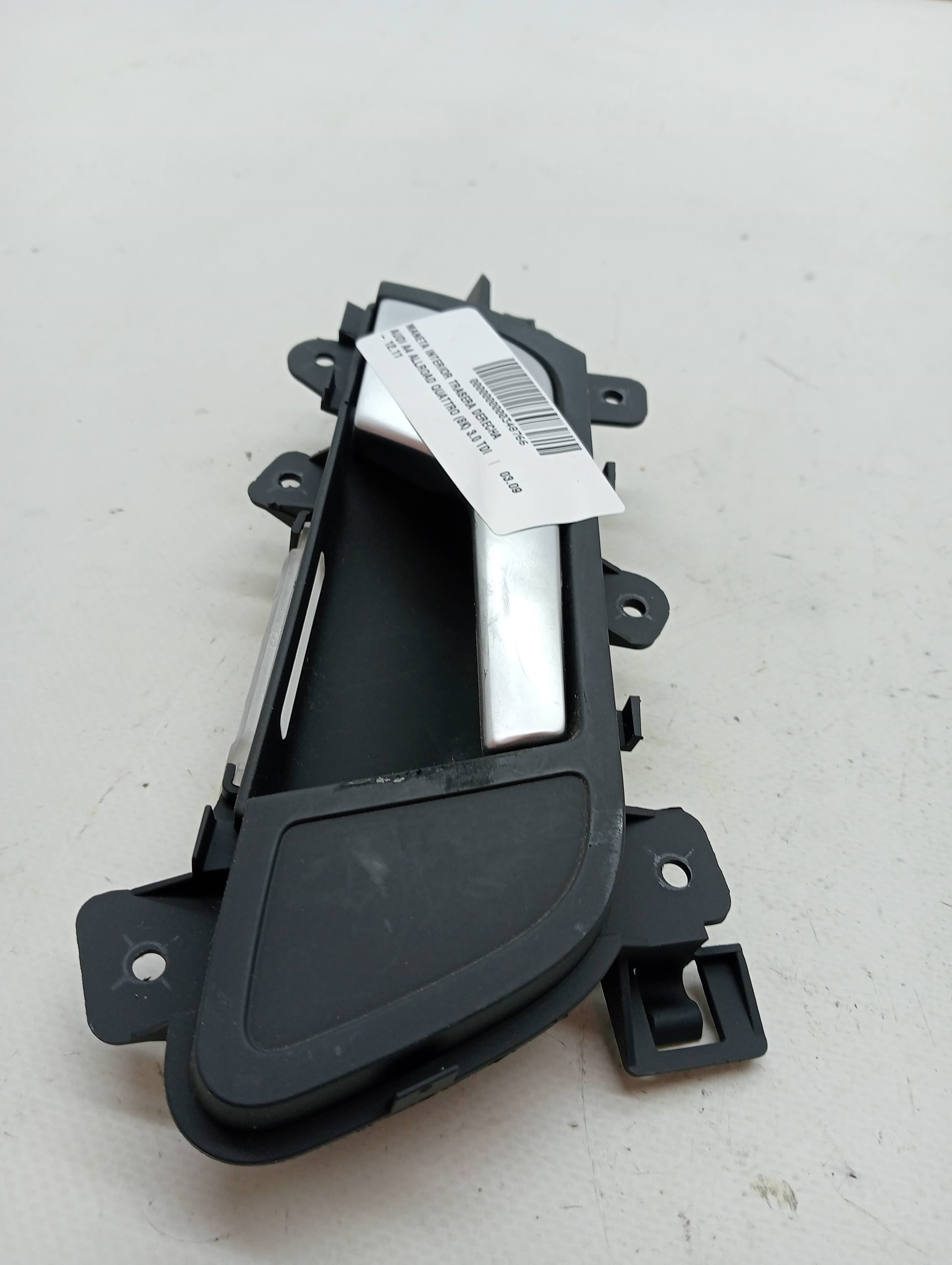 Maneta interior trasera derecha AUDI A4 ALLROAD QUATTRO (8K) 2