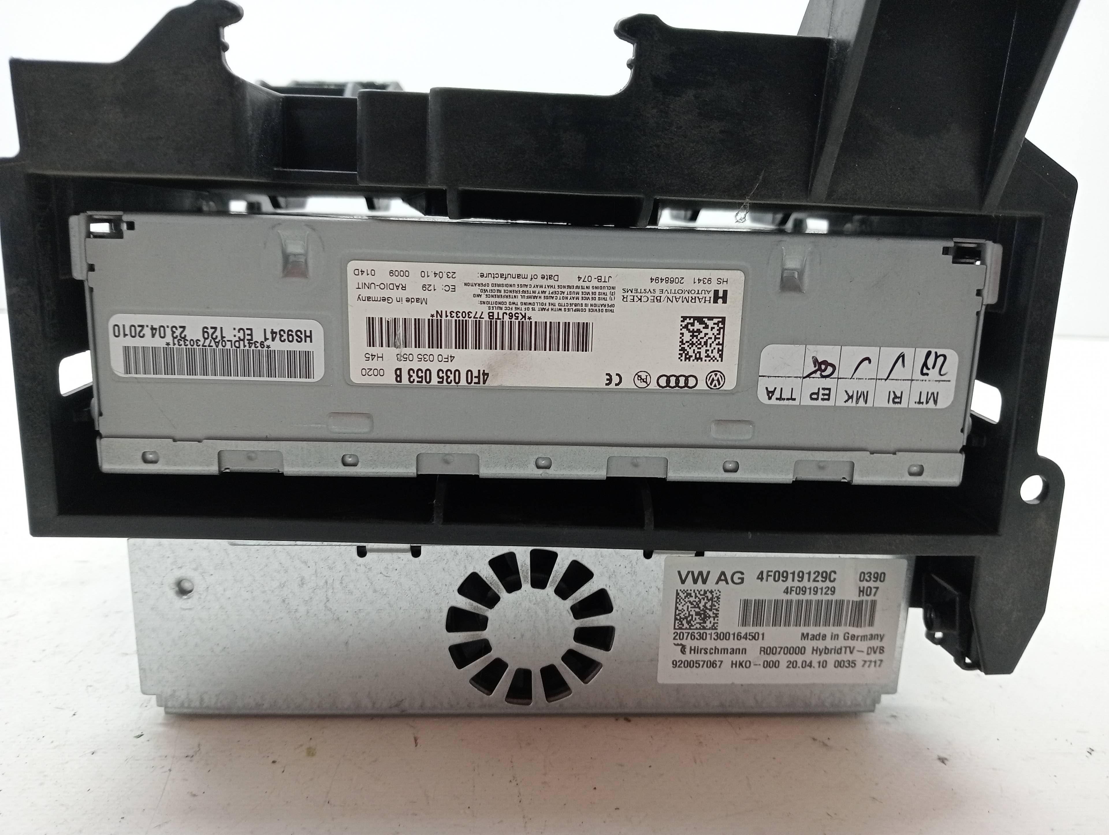 Sistema navegacion gps AUDI A4 ALLROAD QUATTRO (8K)