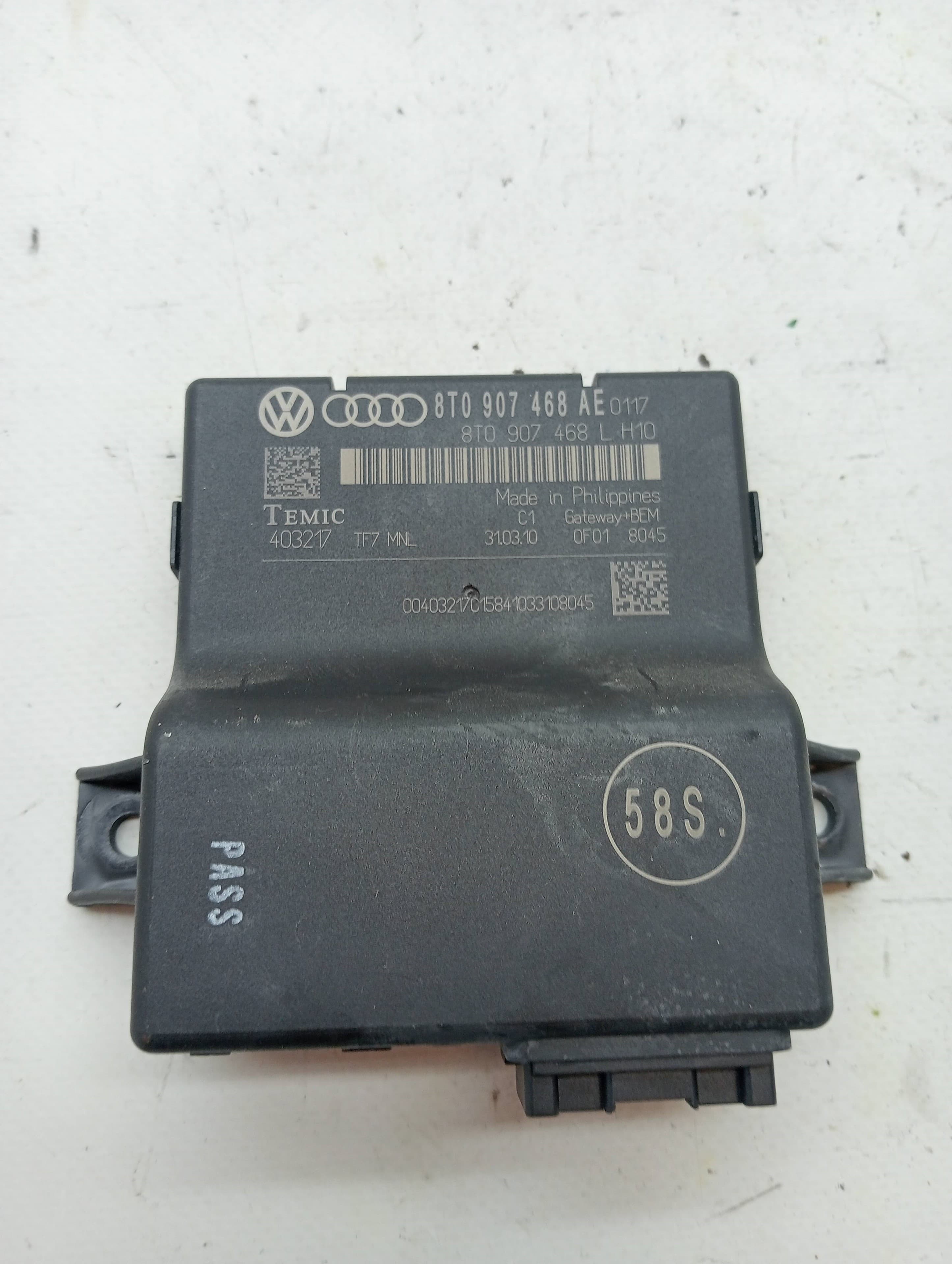 Modulo electronico AUDI A4 ALLROAD QUATTRO (8K) 3
