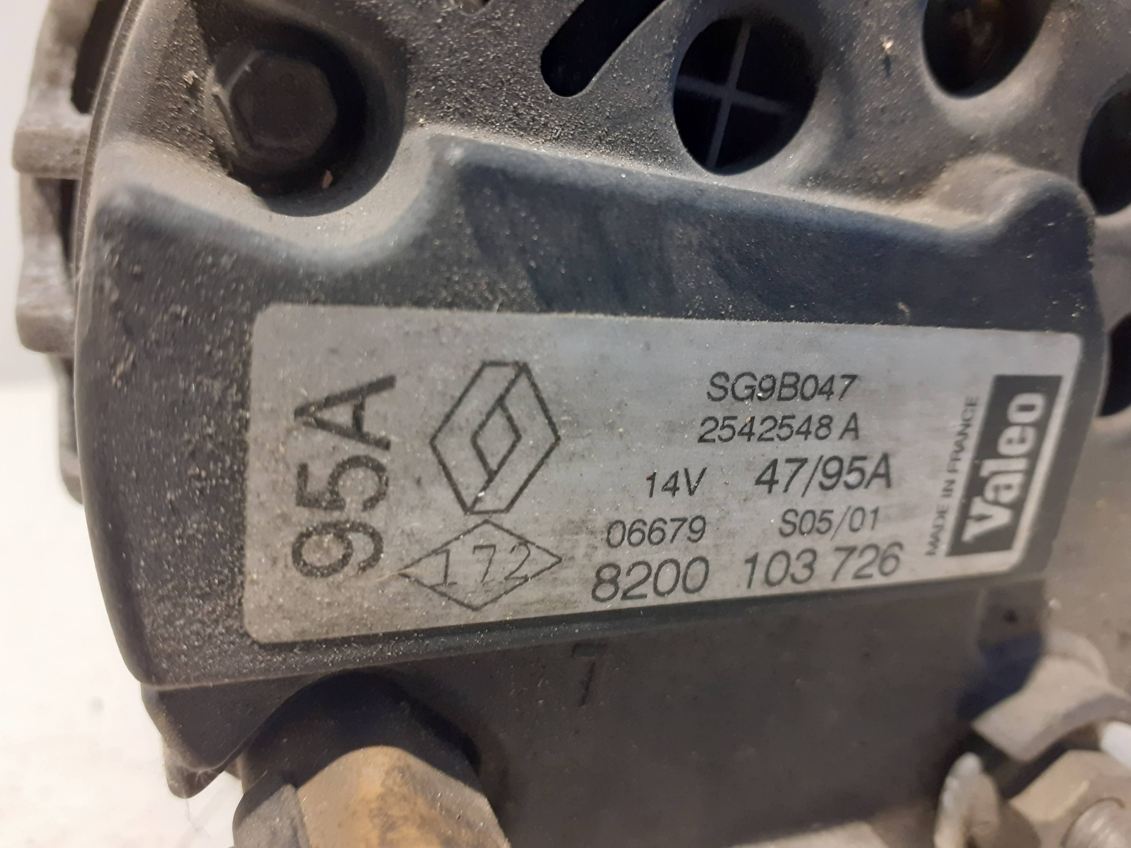 Alternador RENAULT MEGANE I FASE 2 CLASSIC (LA..) 2