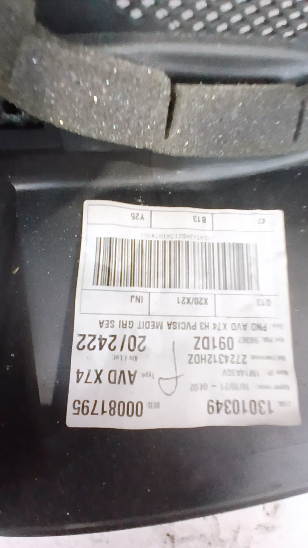 Guarnecido puerta delantera derecha DS 7 CROSSBACK 2