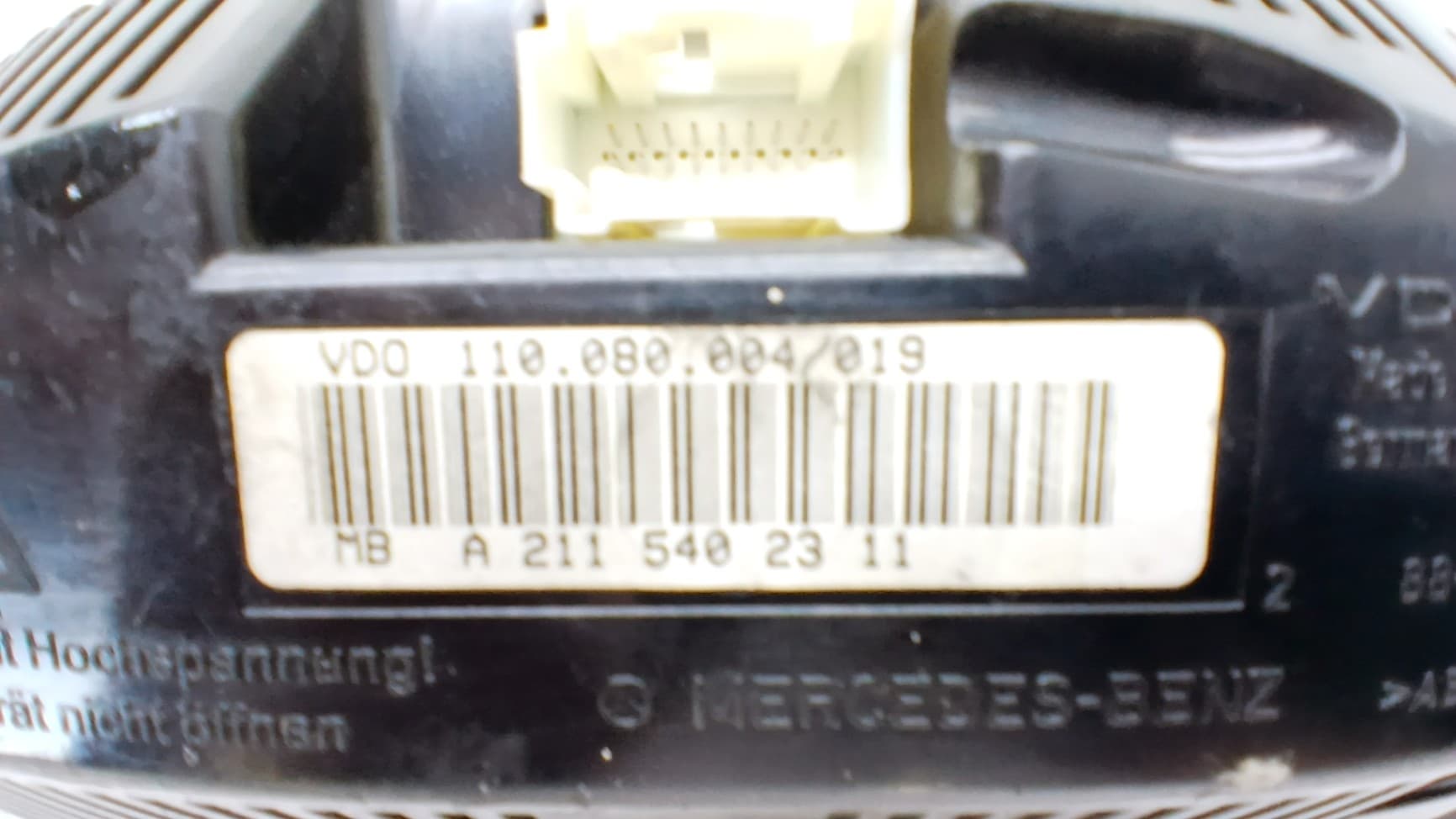 Cuadro instrumentos MERCEDES-BENZ CLASE E (W211) BERLINA 2