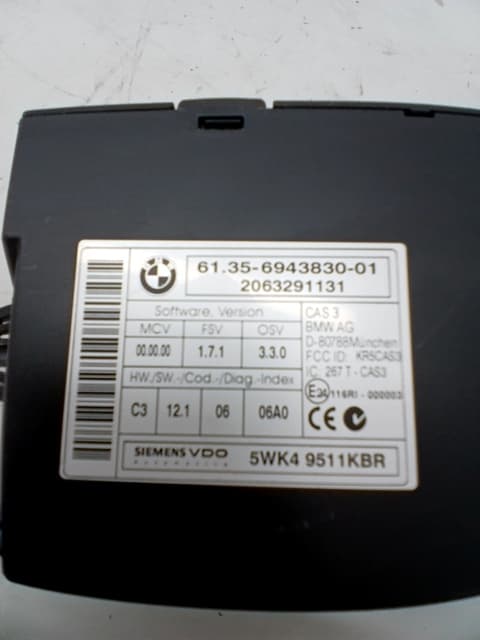 Modulo electronico BMW SERIE 3 TOURING (E91) 2