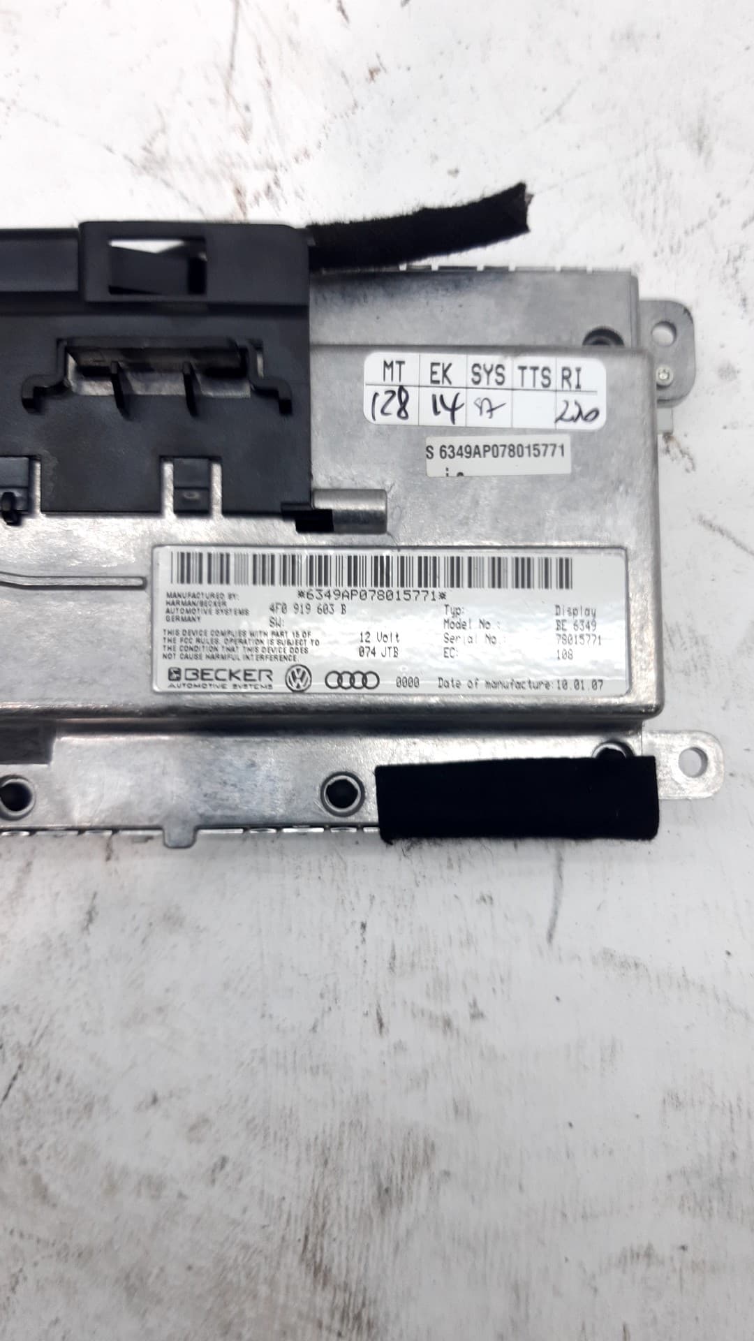 Pantalla multifuncion AUDI A6 ALLROAD QUATTRO (4GH) 2