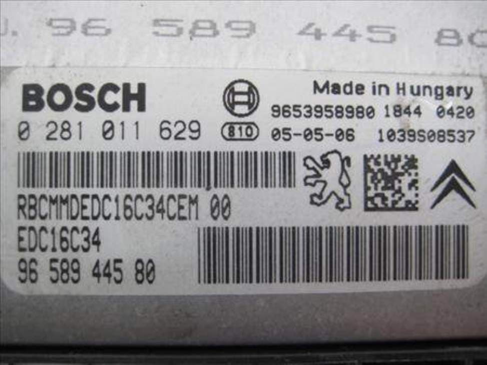 Centralita motor uce PEUGEOT 307 BREAK/SW (S2) 2