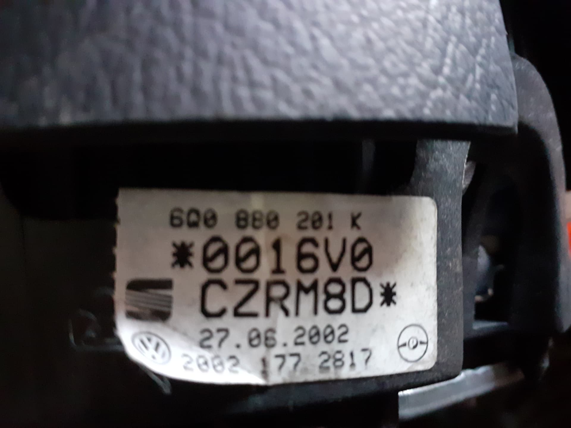 Airbag delantero izquierdo VOLKSWAGEN POLO (9N1) 2