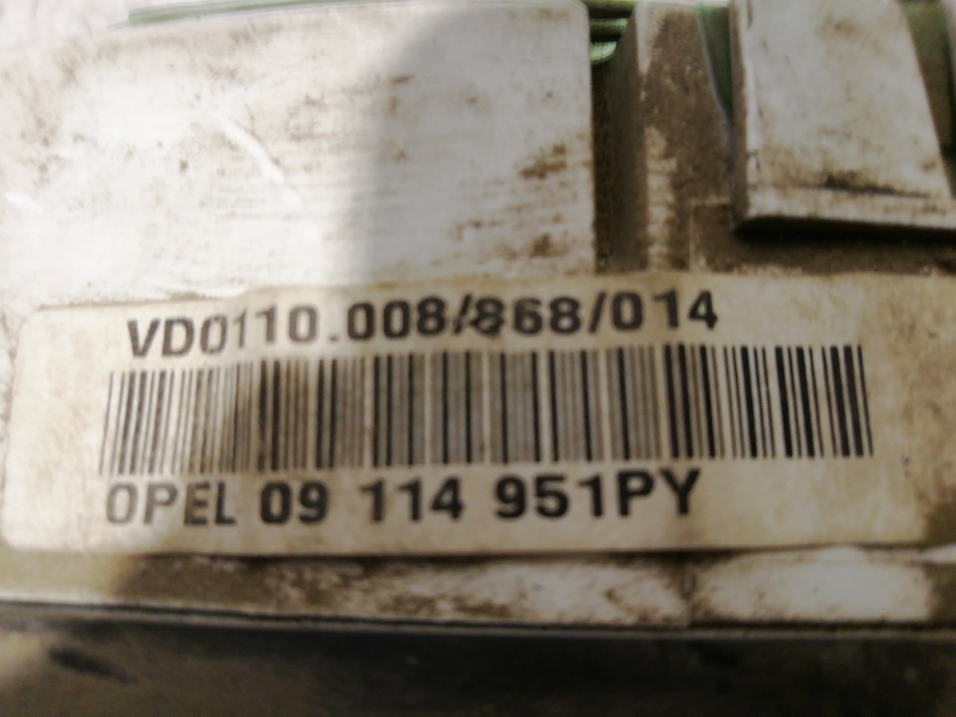 Cuadro instrumentos OPEL CORSA C 3