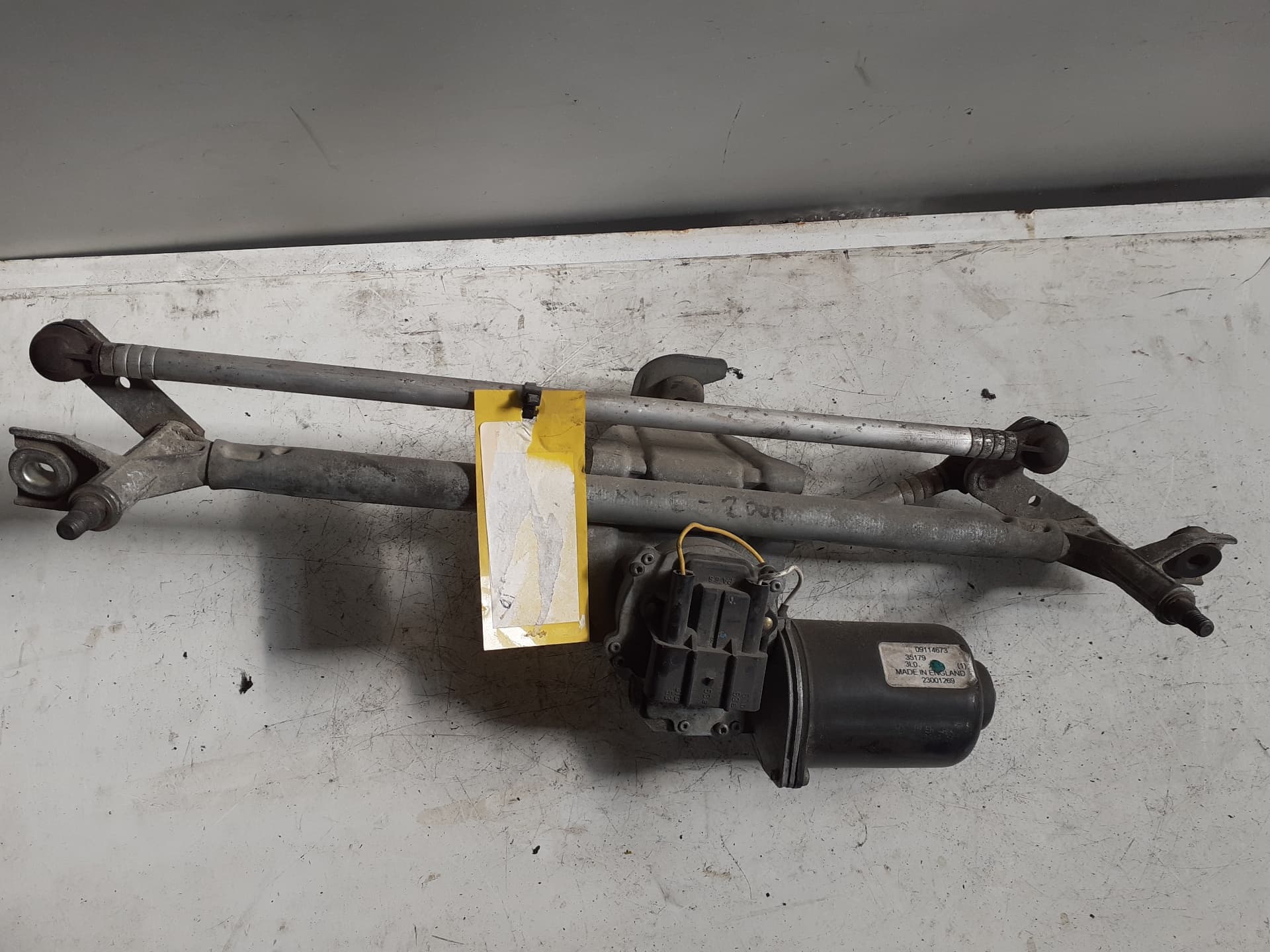 Motor limpia delantero OPEL CORSA C