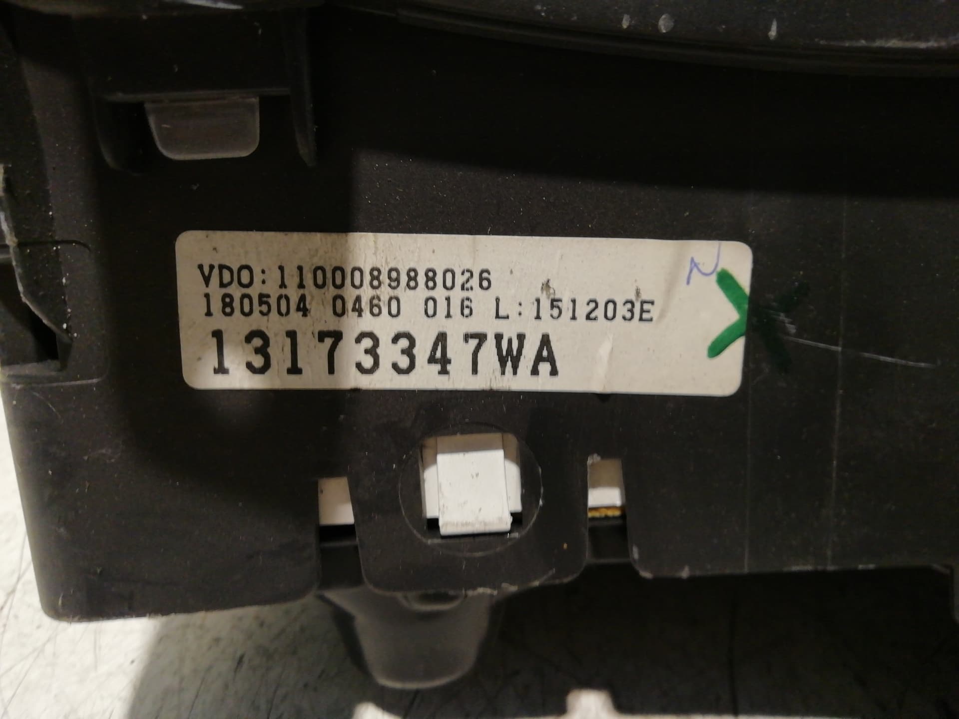 Cuadro instrumentos OPEL CORSA C 3
