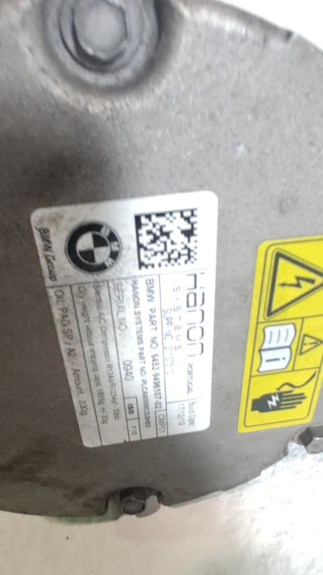Recambio BMW I3 (I01) ref. 64529496107 2