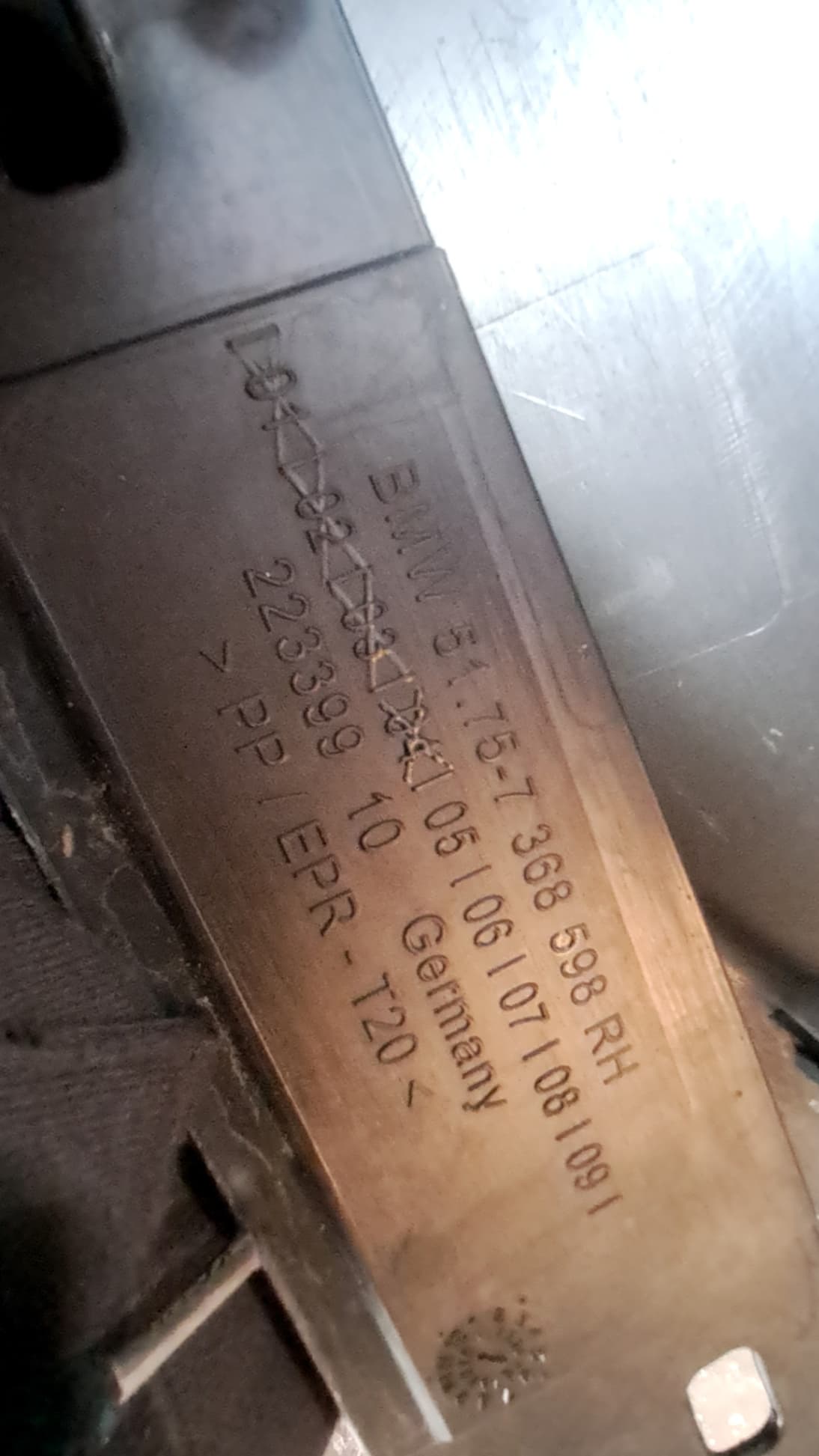 Recambio BMW I3 (I01) ref. 51757368598 2