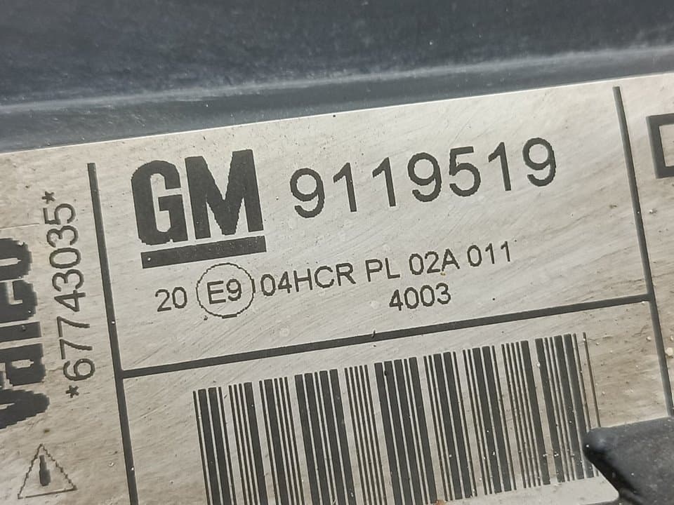 Faro izquierdo OPEL VECTRA B BERLINA 3