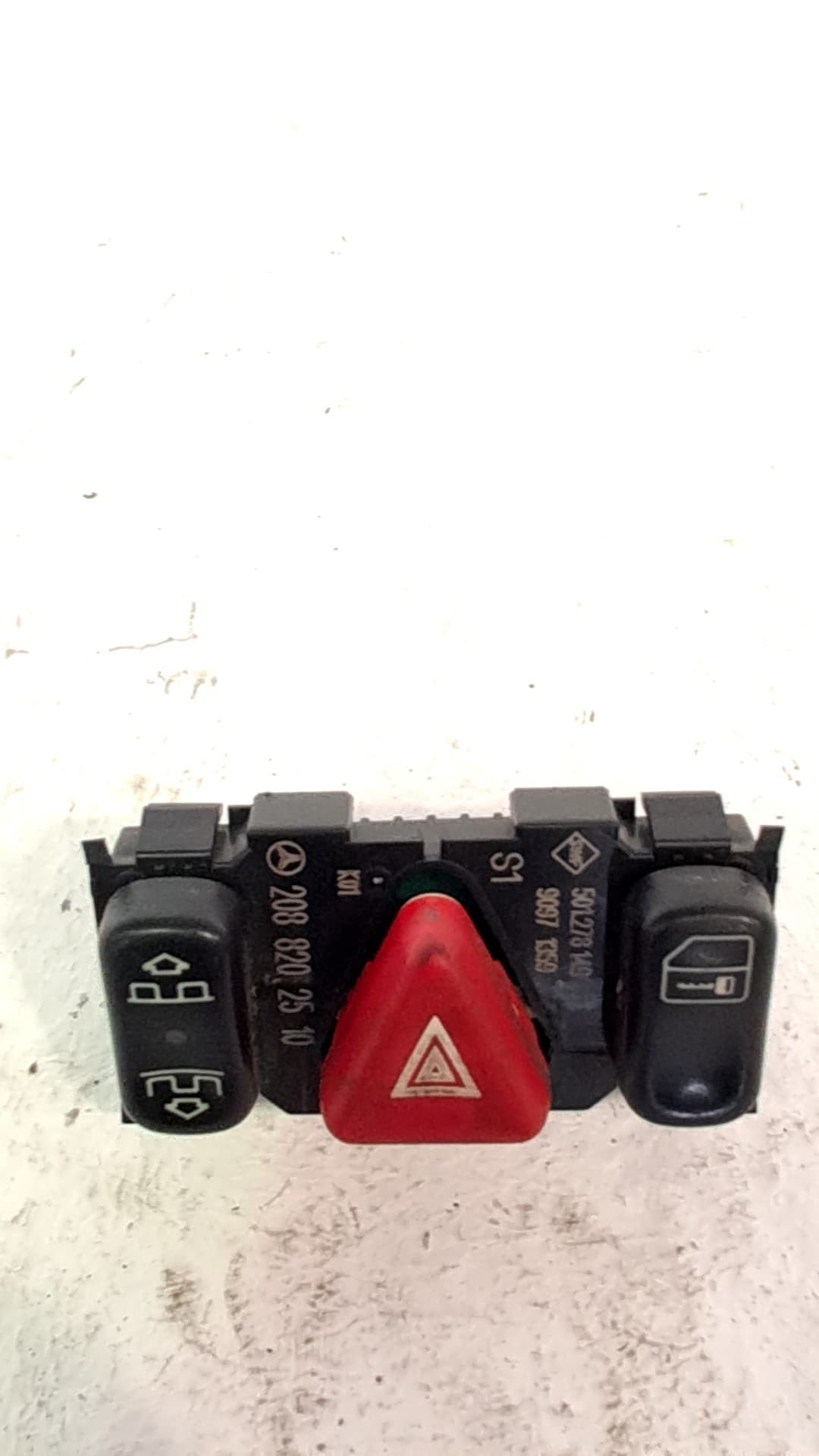 Warning MERCEDES-BENZ CLK DESCAPOTABLE (A209)