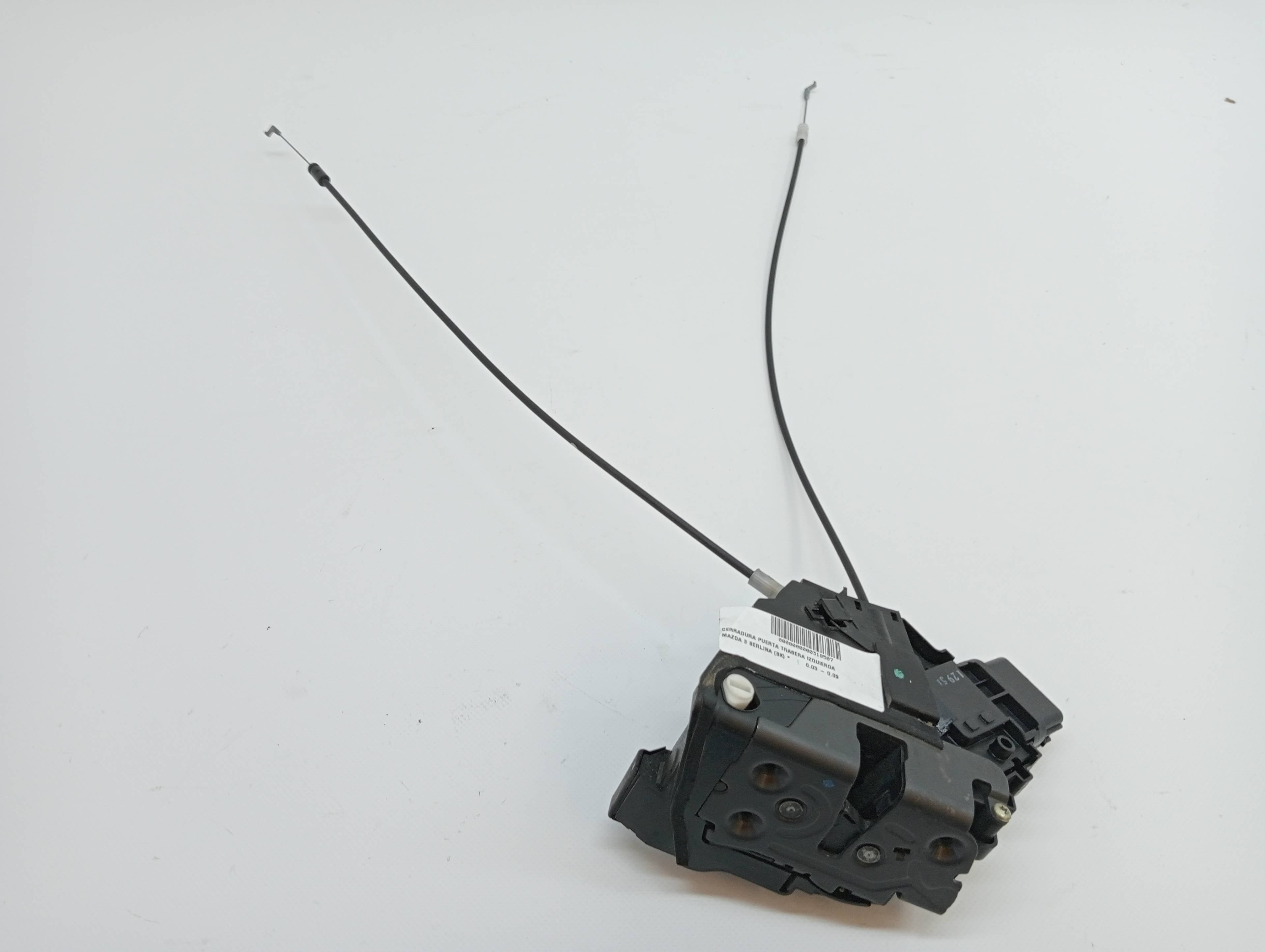 Cerradura puerta trasera izquierda MAZDA 3 (BK)