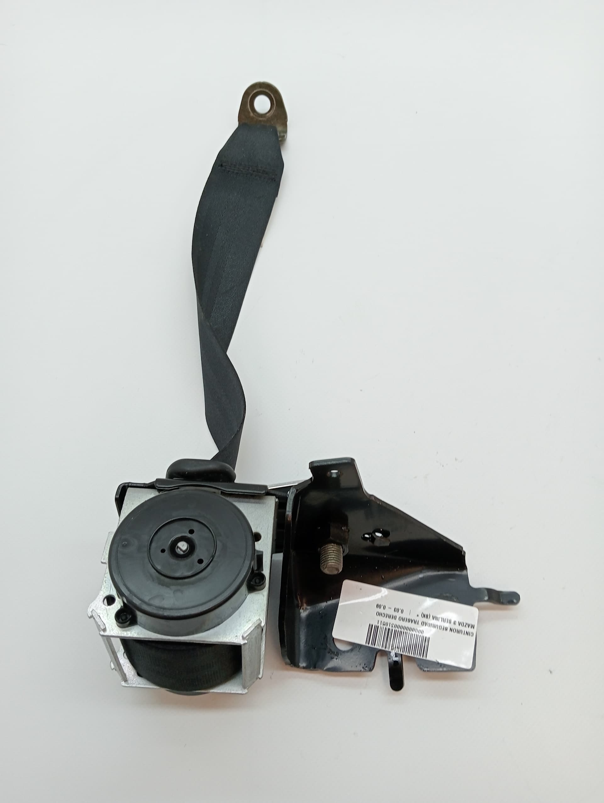 Cinturon seguridad trasero derecho MAZDA 3 (BK)