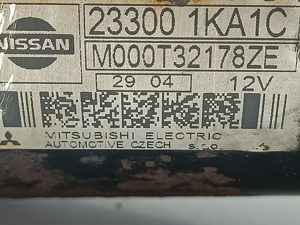 Motor arranque NISSAN QASHQAI (J10) 4