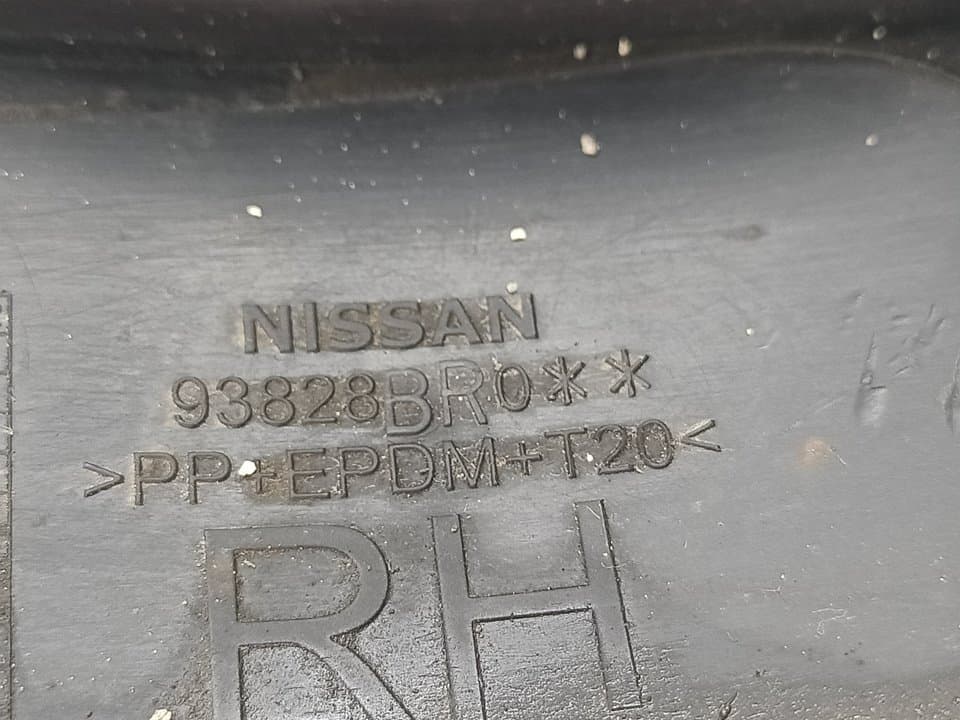 Aletin trasero derecho NISSAN QASHQAI (J10) 2