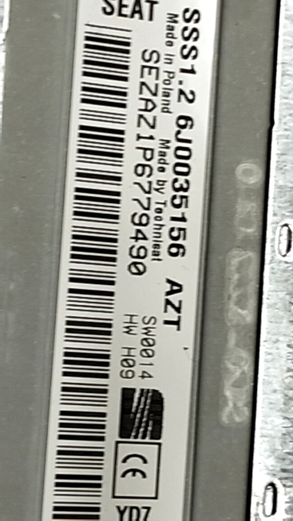 Sistema audio / radio cd SEAT IBIZA 5