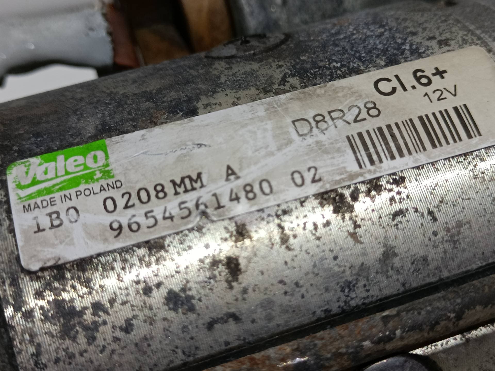 Motor arranque CITROEN C5 STATION WAGON 2