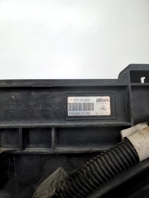 Electroventilador MERCEDES-BENZ VITO (W638) CAJA CERRADA 2