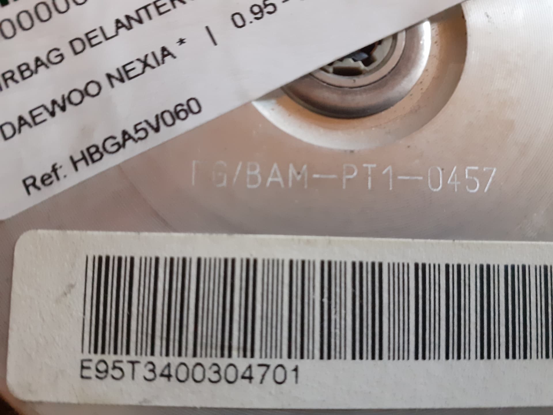 Airbag delantero izquierdo DAEWOO NEXIA 3