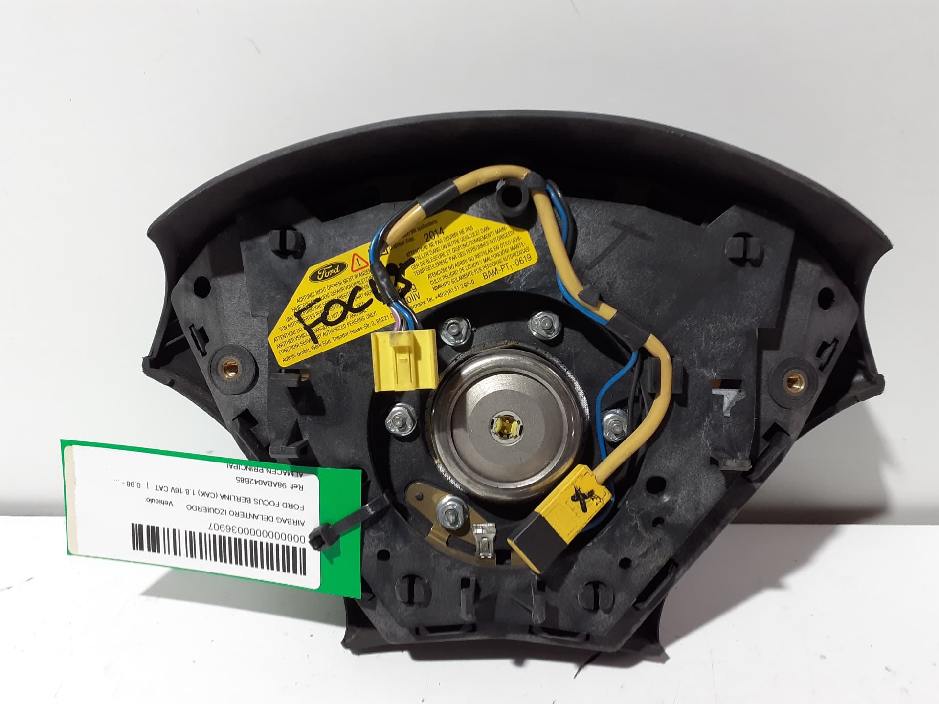 Airbag delantero izquierdo FORD FOCUS BERLINA (CAK) 3