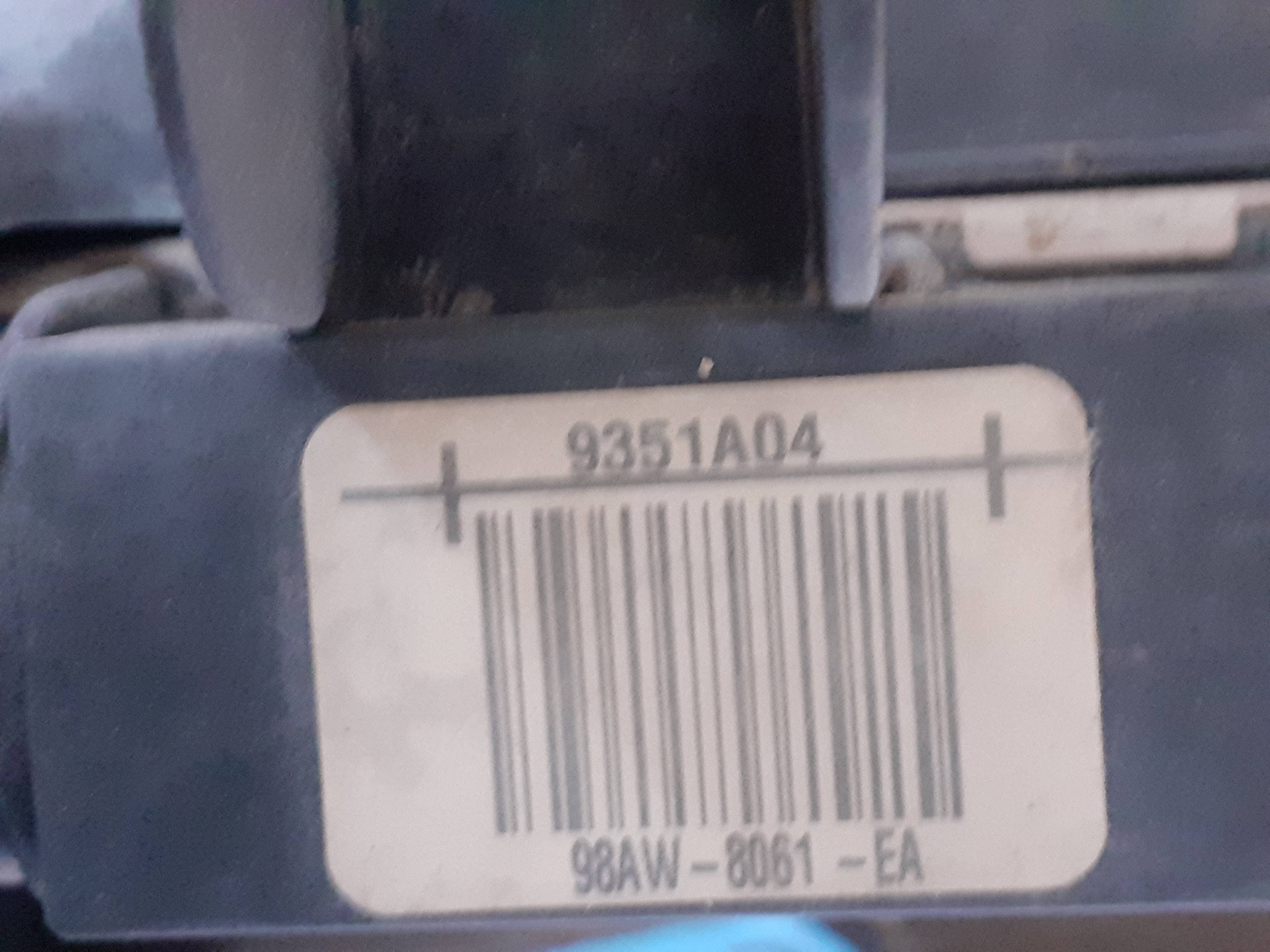 Radiador agua FORD FOCUS BERLINA (CAK) 2