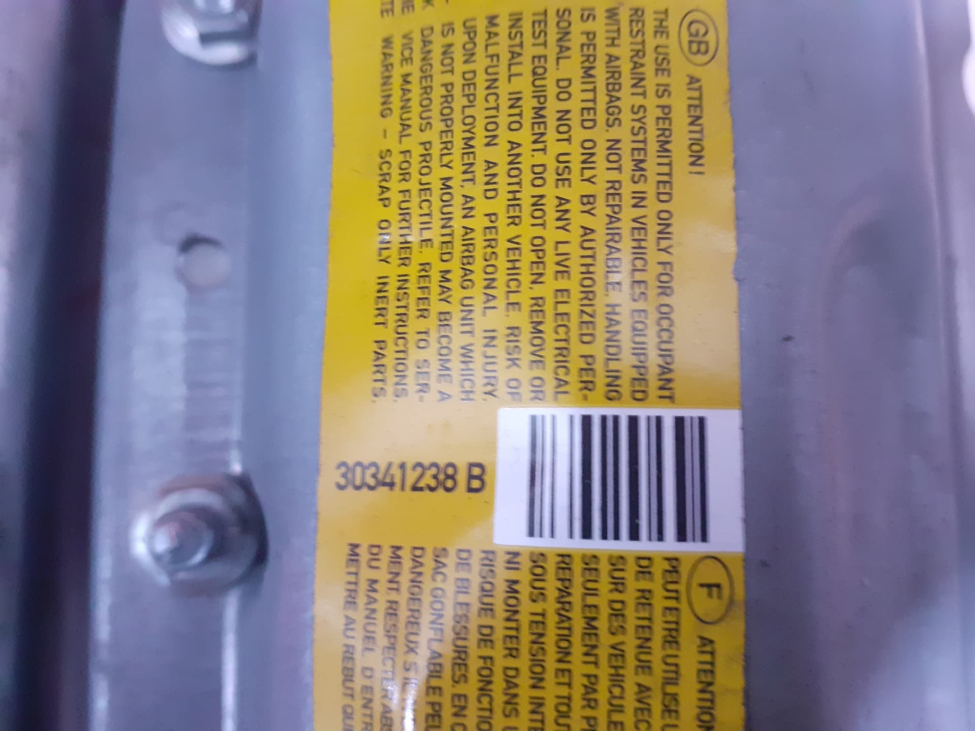 Airbag delantero derecho FORD FOCUS BERLINA (CAK) 2
