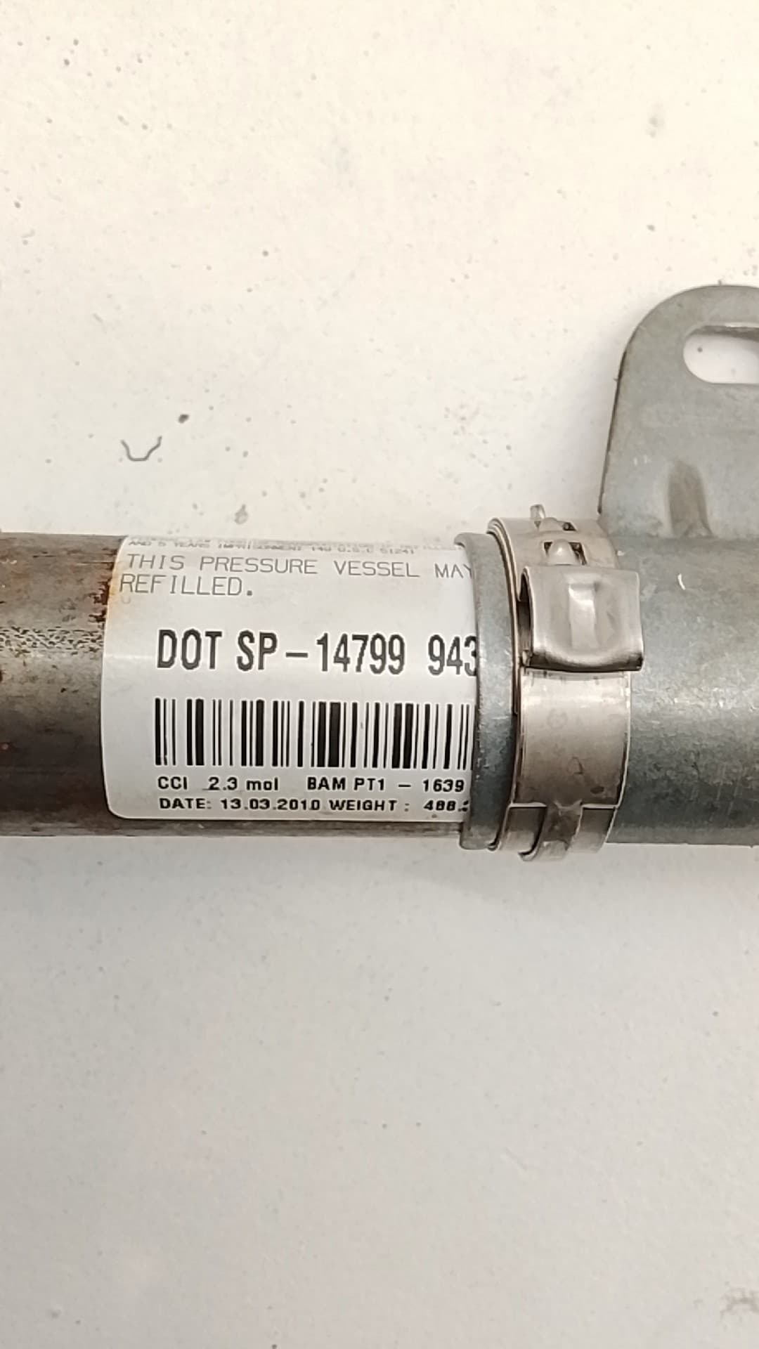 Airbag cortina delantero derecho PORSCHE CAYENNE (9PA) 3