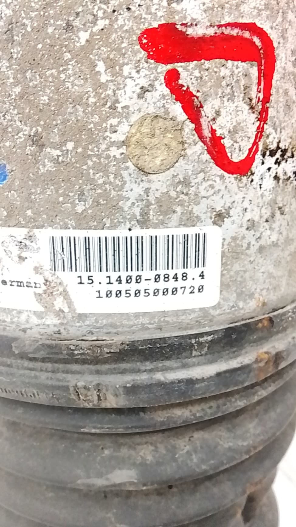 Amortiguador trasero derecho PORSCHE CAYENNE (9PA) 4