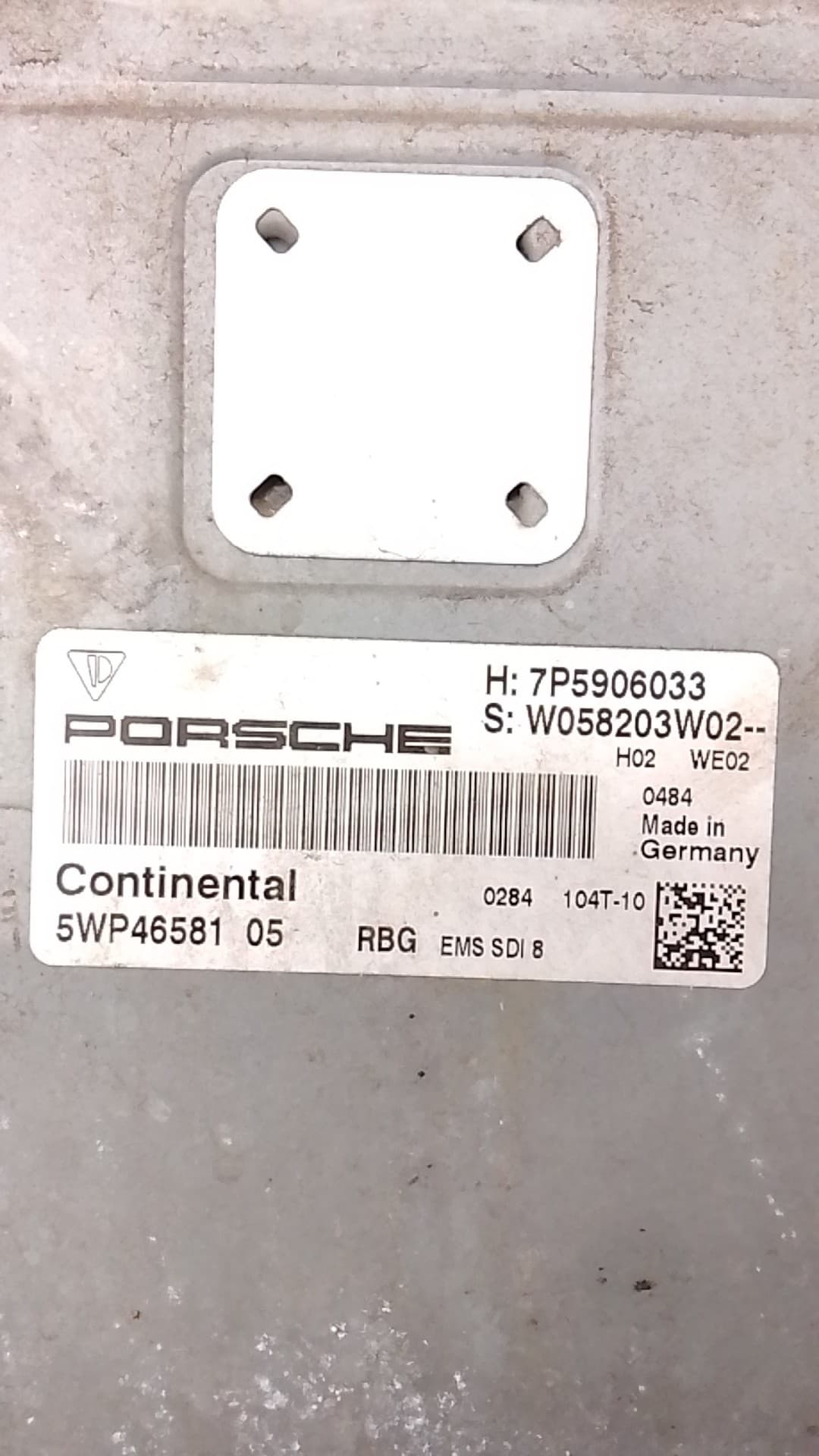 Centralita motor uce PORSCHE CAYENNE (9PA) 4