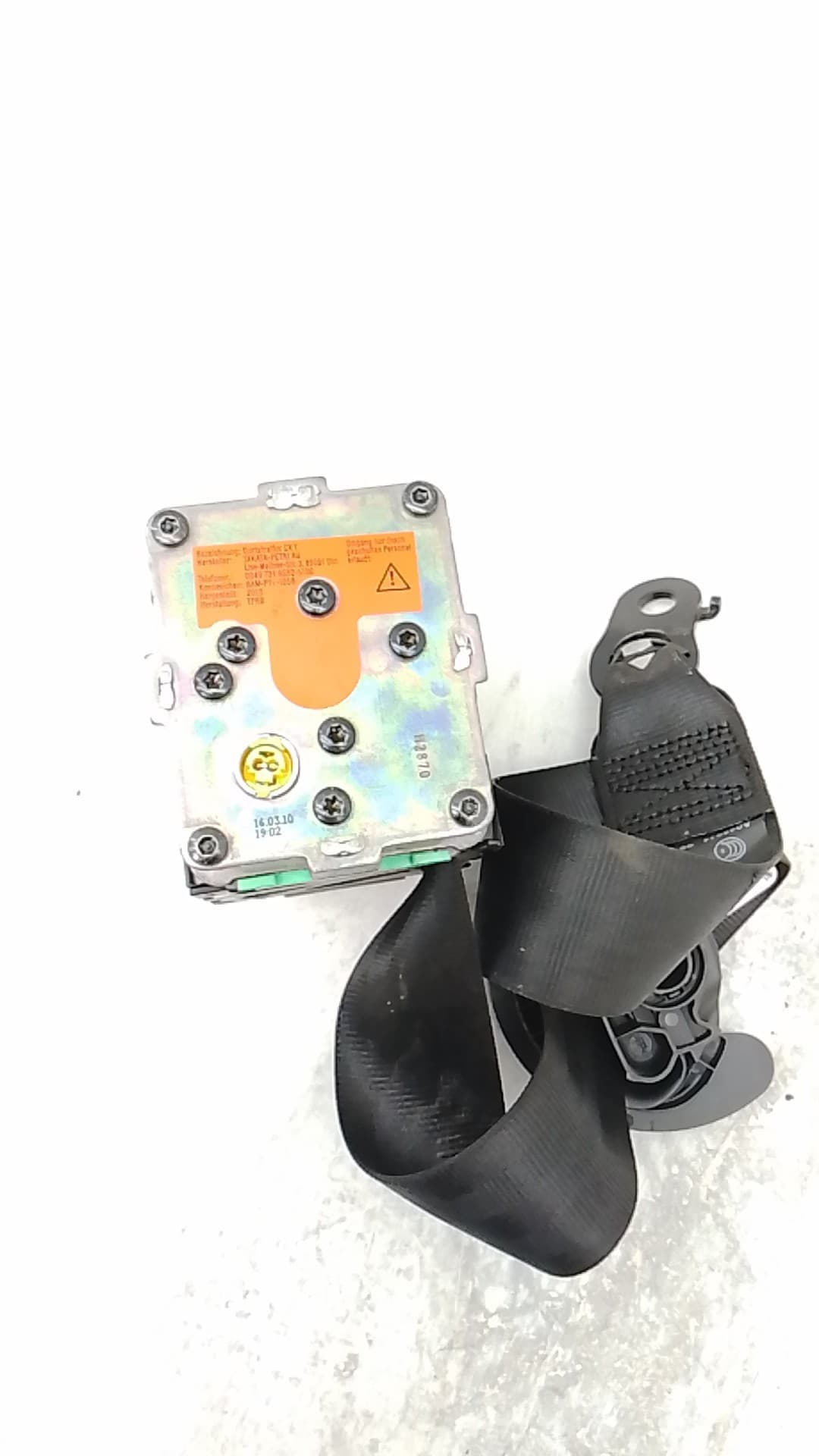 Cinturon seguridad trasero derecho PORSCHE CAYENNE (9PA) 4